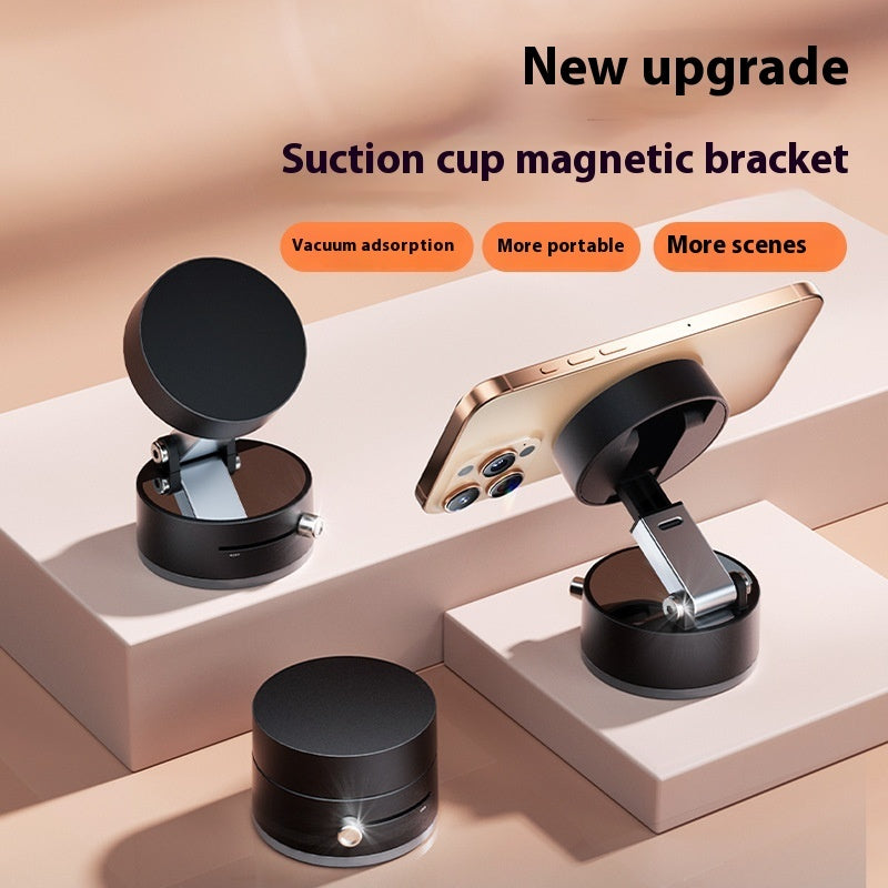 Foldable Magnetic Car Phone Holder – Hands-Free Suction Mount