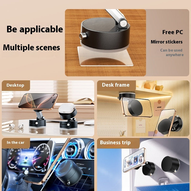 Foldable Magnetic Car Phone Holder – Hands-Free Suction Mount