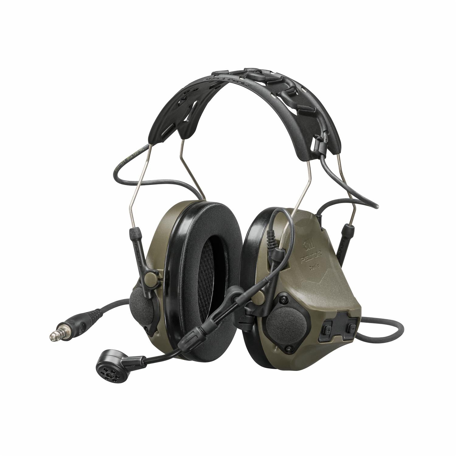 Peltor ComTac VIII | High-Clarity Radio & Instant Hearing Protection w/ Fail-Safe Backup Comms