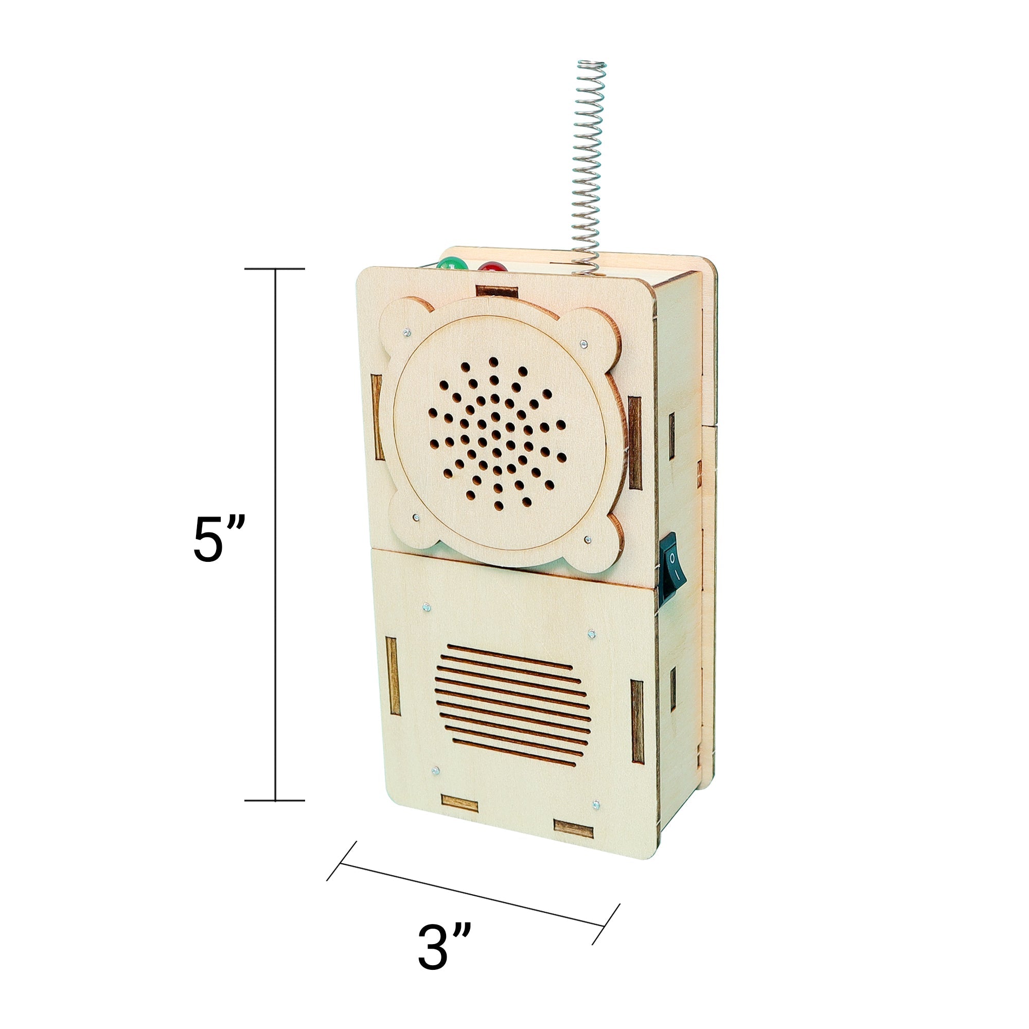 Build & Learn Walkie Talkie STEM Kit (Set of 2) – Hands-On Electronics