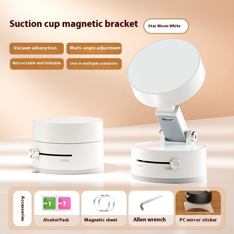 Foldable Magnetic Car Phone Holder – Hands-Free Suction Mount