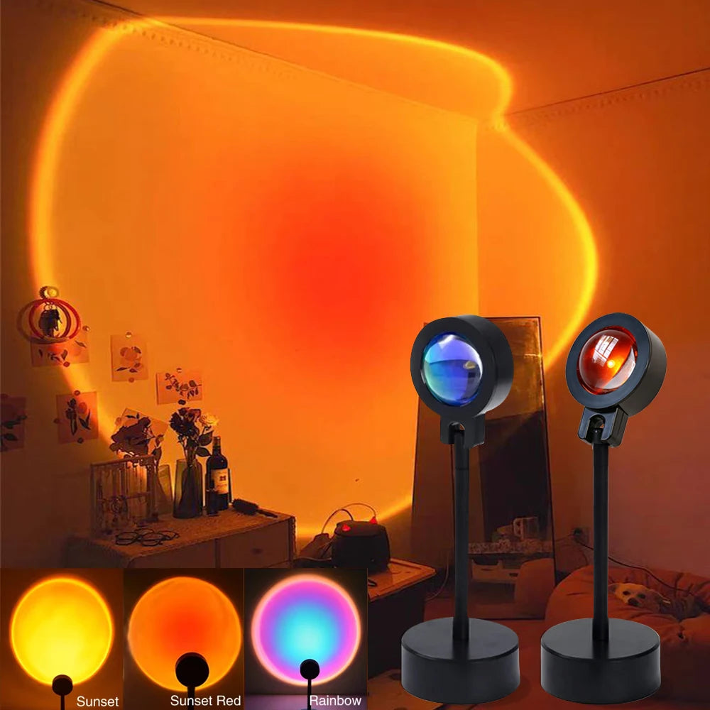 Sunset Ambiance LED Projector