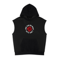 Unisex Panel Mesh Sleeveless Hoodie
