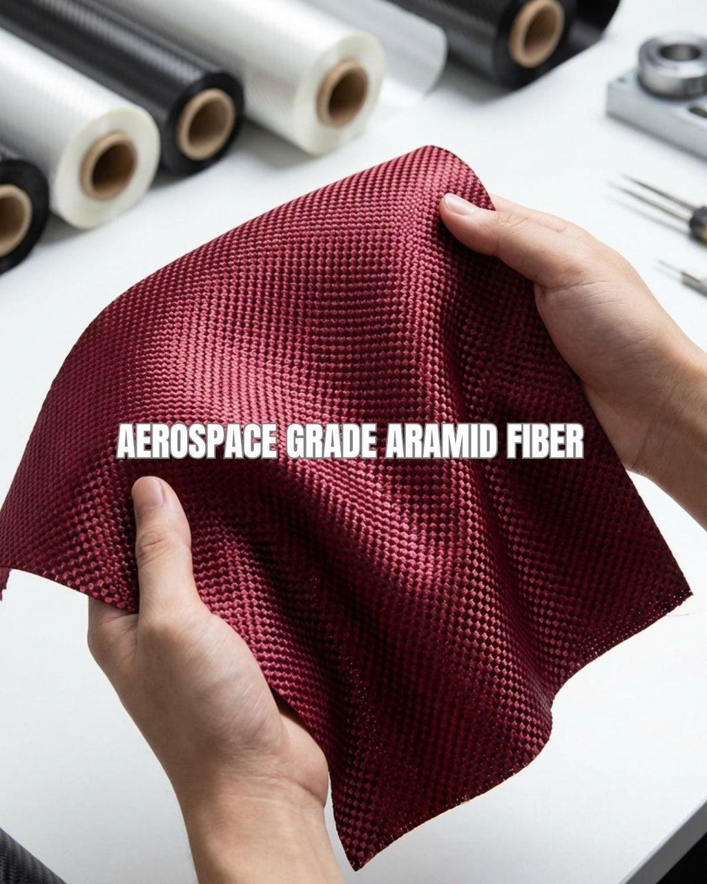 iPhone 17 Pro Case - Super Thin | Aramid Fiber | MagSafe - Crimson