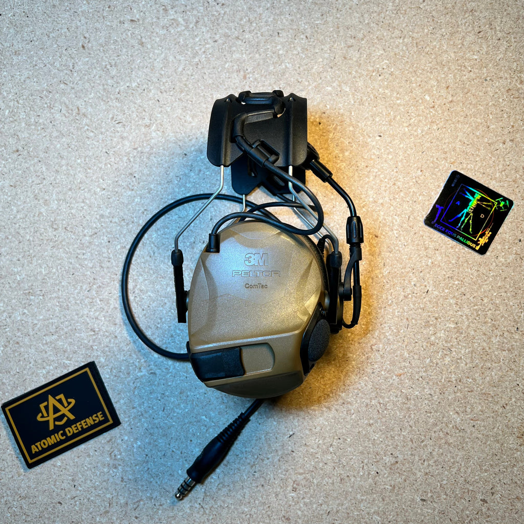Peltor ComTac VIII | High-Clarity Radio & Instant Hearing Protection w/ Fail-Safe Backup Comms