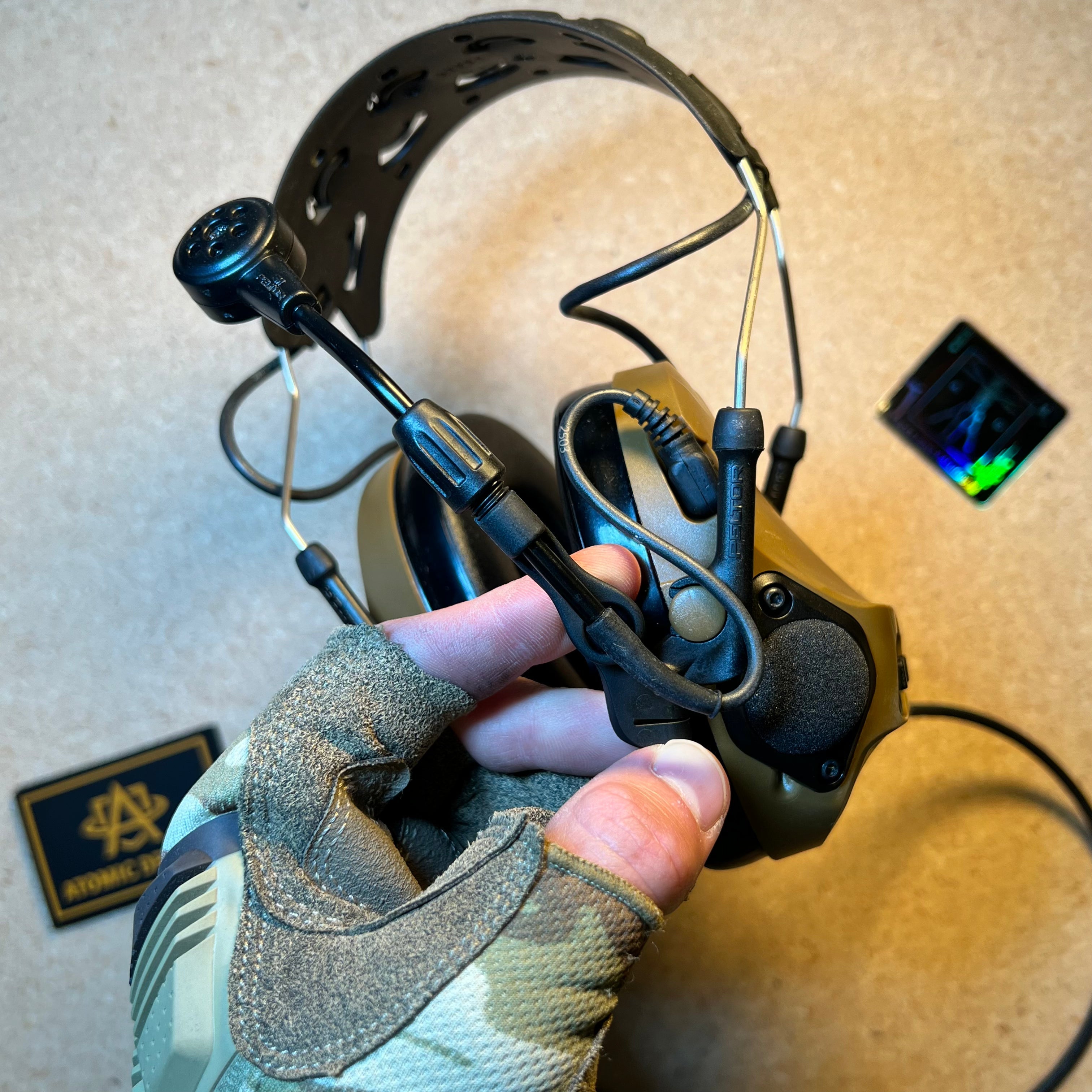 Peltor ComTac VIII | High-Clarity Radio & Instant Hearing Protection w/ Fail-Safe Backup Comms