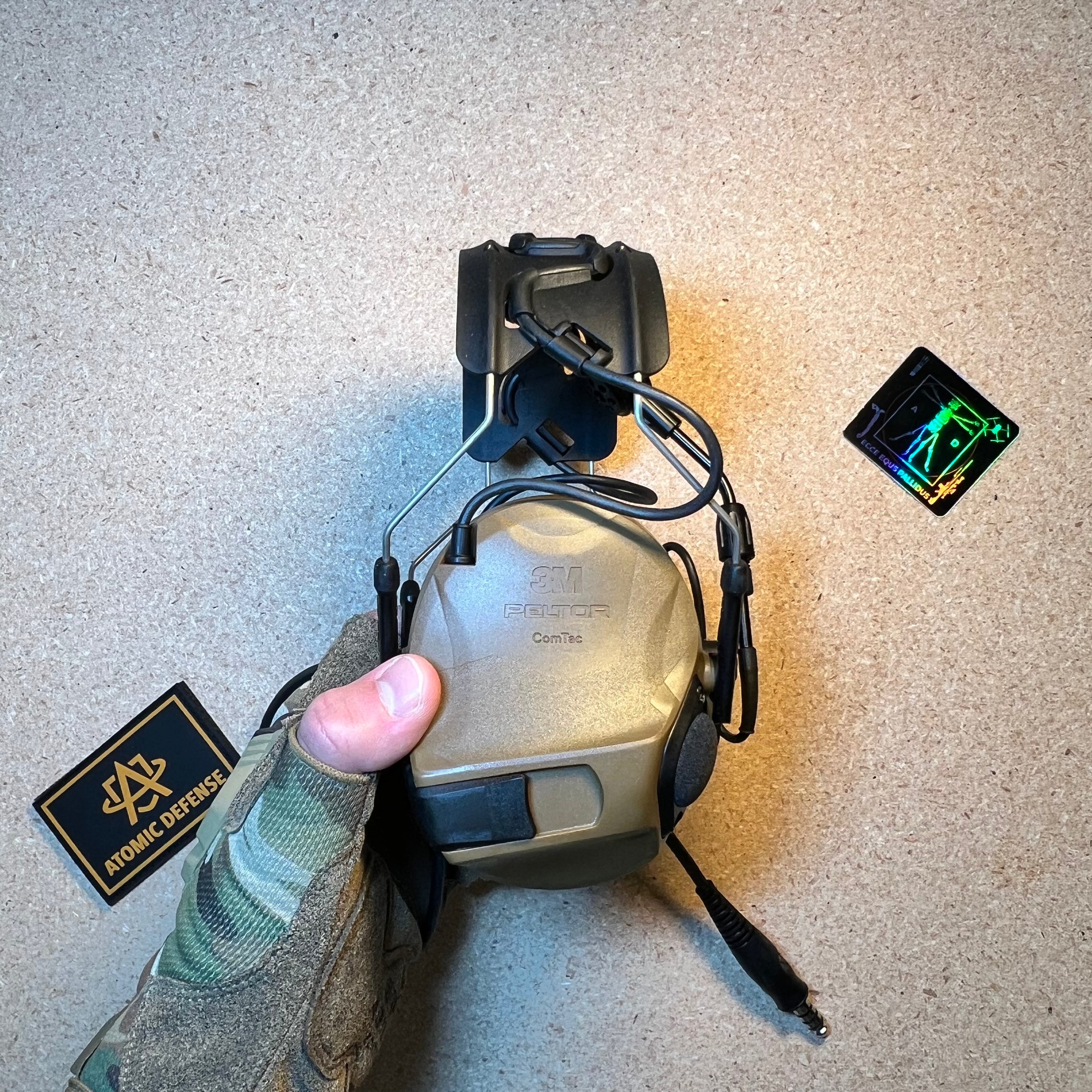 Peltor ComTac VIII | High-Clarity Radio & Instant Hearing Protection w/ Fail-Safe Backup Comms