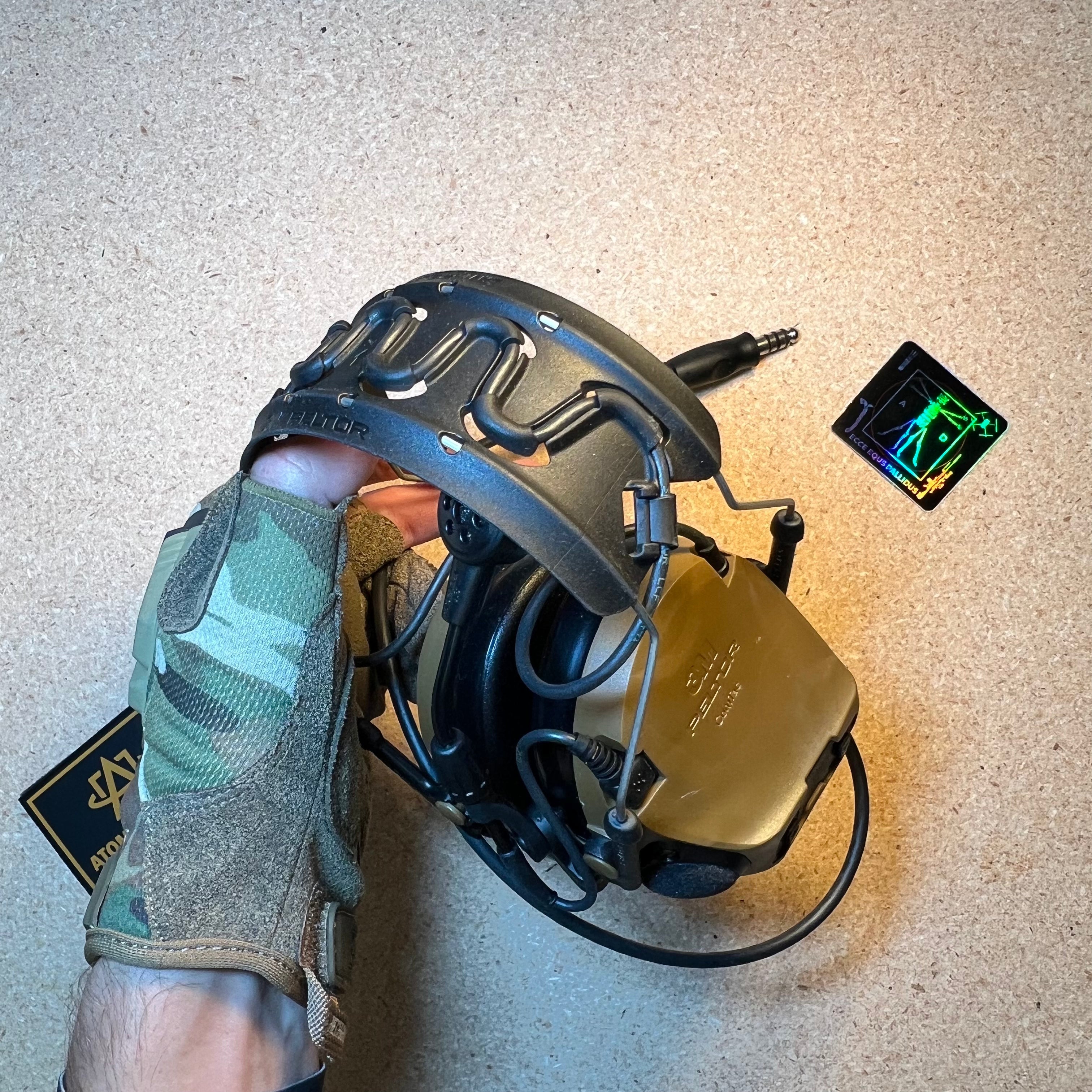 Peltor ComTac VIII | High-Clarity Radio & Instant Hearing Protection w/ Fail-Safe Backup Comms