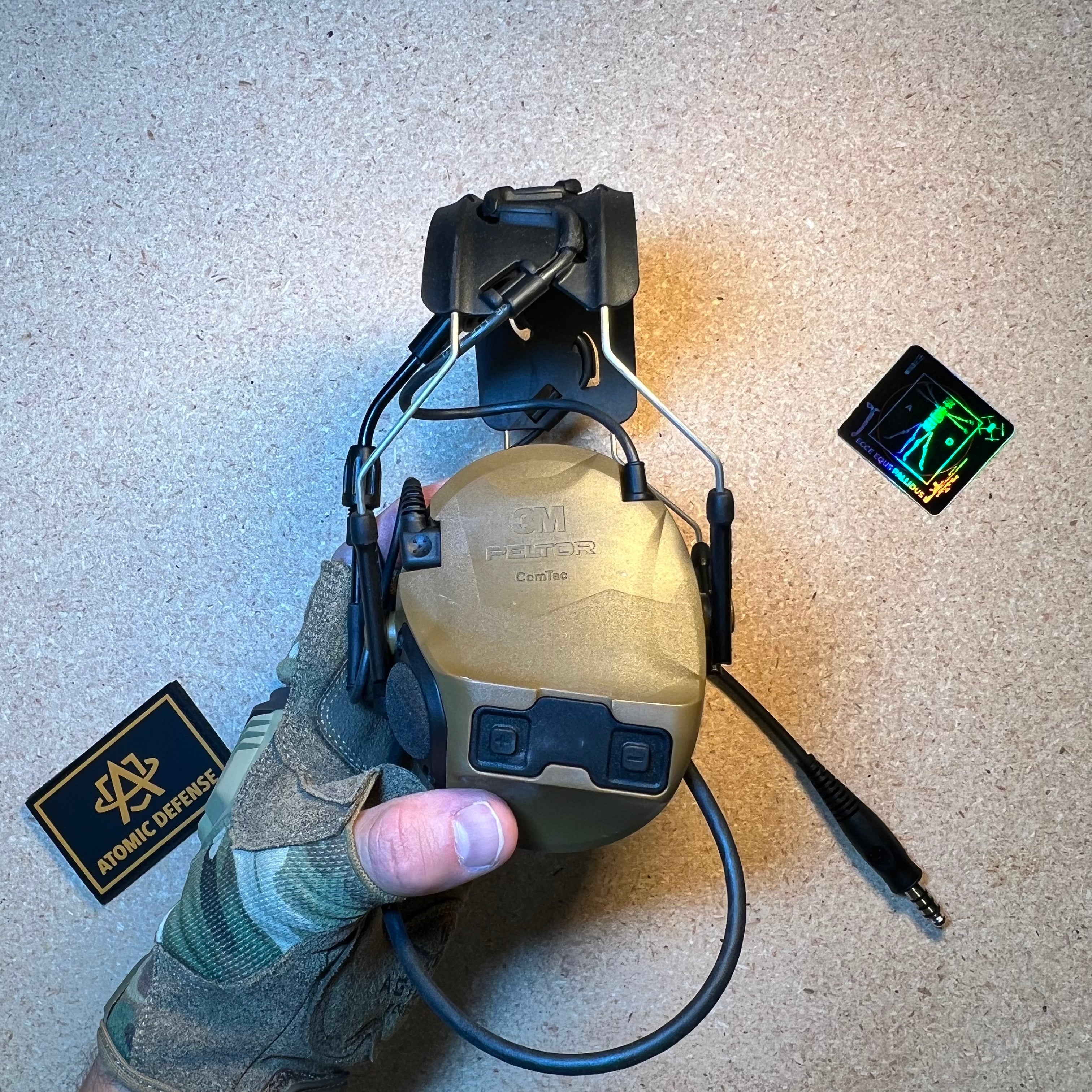 Peltor ComTac VIII | High-Clarity Radio & Instant Hearing Protection w/ Fail-Safe Backup Comms