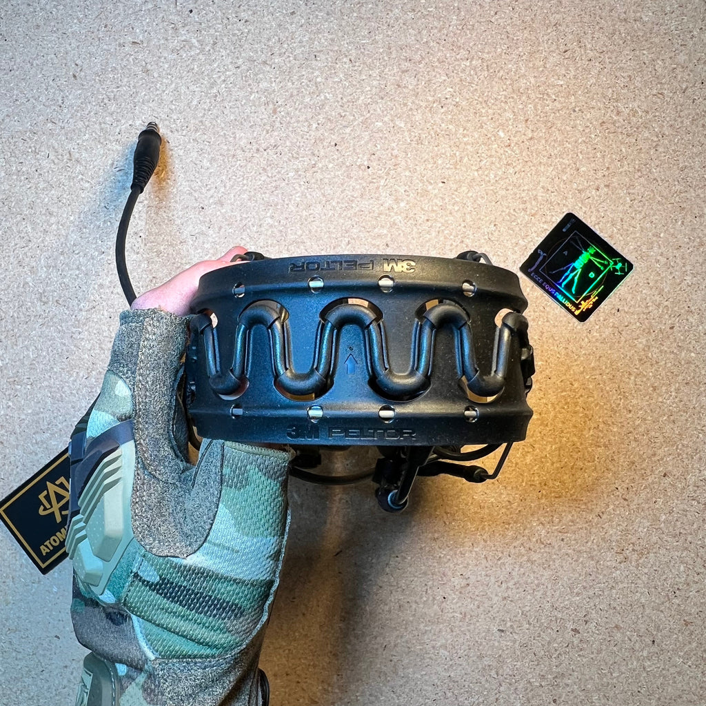 Peltor ComTac VIII | High-Clarity Radio & Instant Hearing Protection w/ Fail-Safe Backup Comms