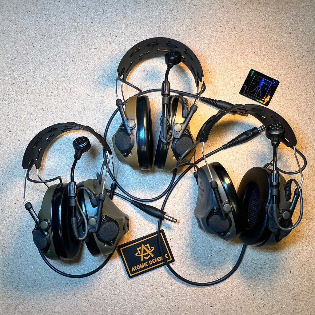 Peltor ComTac VIII | High-Clarity Radio & Instant Hearing Protection w/ Fail-Safe Backup Comms